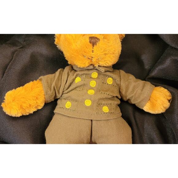 PLUSHLAND SOLDIER TEDDY ARMY BEAR MARCH OF DIMES STUFFED TOY military veteran - Picture 6 of 8